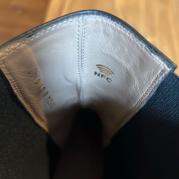 Santoni chunky leather ankle boots size 40/ US 9, no box, priced to sell - Picture 7 of 9